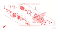 MOTORE AVVIAMENTO per Honda INTEGRA 700 2012