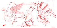 PANNELLO STRUM.ALLUM.LOOK per Honda INTEGRA 700 2012
