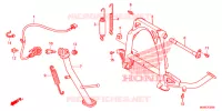SOSTEGNO PRINCIPALE/PEDALE FRENO per Honda INTEGRA 700 2012