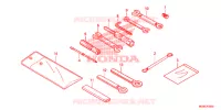 UTENSILI/SCATOLA BATTERIA per Honda INTEGRA 700 2012