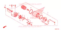 MOTORE AVVIAMENTO per Honda NC 700 ABS 35KW 2012