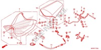 SEDILE SINGOLO(2) per Honda NC 700 ABS 35KW 2012