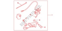 Pedale selettore DCT per Honda NC 700 ABS 2012