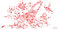 CORPO TELAIO per Honda NC 700 ABS 2012