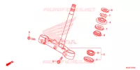 GAMBA STERZO/PONTE SOPRA per Honda NC 700 ABS 2012