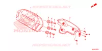 INDICATORE COMBINAZIONE per Honda NC 700 ABS 2012