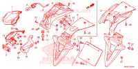 LUCE CODA(2) per Honda NC 700 ABS 2012