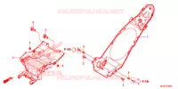 PARAFANGO POSTERIORE per Honda NC 700 ABS 2012