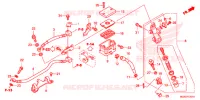 POMPA FRENO POSTERIORE (NC700SA/SD) per Honda NC 700 ABS 2012