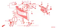 RADIATORE per Honda NC 700 ABS 2012