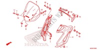 RIPARO ANTERIORE per Honda NC 700 ABS 2012