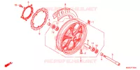 RUOTA ANTERIORE per Honda NC 700 ABS 2012