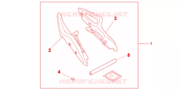 SUPPORTO BORSE Honda MOTO 700 NC 2012  NC700SAC