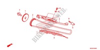 CATENA CAMMA/TENSIONE per Honda NC 700 ABS DCT 35KW 2012