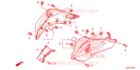 COPERTURA SOPRA/LAMPADA POSIZIONE per Honda NC 700 ABS DCT 35KW 2012