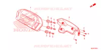 INDICATORE COMBINAZIONE per Honda NC 700 ABS DCT 35KW 2012