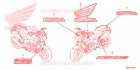 MARCHIO per Honda NC 700 ABS DCT 35KW 2012