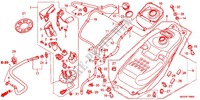 SERBATOIO COMBUSTIBILE/POMPA COMBUSTIBILE per Honda NC 700 X ABS 35KW 2012