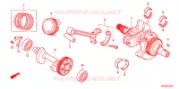 ALBERO A GOMITI/PISTONE per Honda NC 700 X ABS 2012