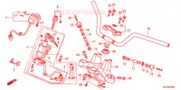 CONDOTTO MANIGLIA/PONTE SOPRA (2) per Honda NC 700 X ABS 2012
