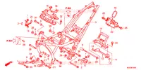 CORPO TELAIO per Honda NC 700 X ABS 2012