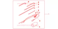 Cavo maniglia riscaldato per Honda NC 700 X ABS 2012