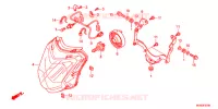 FARO ANTERIORE per Honda NC 700 X ABS 2012
