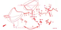 SEDILE SINGOLO(2) per Honda NC 700 X ABS 2012