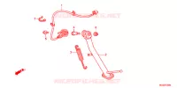 SOSTEGNO PRINCIPALE/PEDALE FRENO per Honda NC 700 X ABS 2012