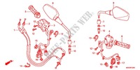 LEVA MANIGLIA/INTERRUTTORE/CAVO (NC700XD) per Honda NC 700 X ABS DCT 2012