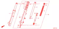 FORCELLA ANTERIORE per Honda VISION 50 2012