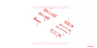 UTENSILI/SCATOLA BATTERIA per Honda VISION 50 2012