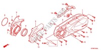 COPERTURA CASSA MANOVELLA/ GENERATORE(2) per Honda SH 300 ABS SPECIAL 2E 2012