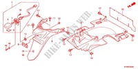 PARAFANGO POSTERIORE per Honda SH 300 ABS 2012