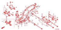 CORPO TELAIO per Honda SH 300 ABS SPECIAL 5ED 2012