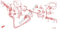 LEVA MANIGLIA/INTERRUTTORE/CAVO/SPECCHIETTO per Honda SH 300 ABS SPECIAL 5ED 2012
