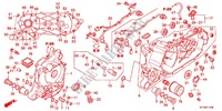 CASSA MANOVELLA/POMPA OLIO per Honda SH 300 R ABS BLANC TYPE 2F 2012