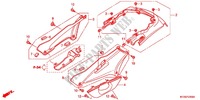 COPERTURA LATO/RIPARO POSTERIORE per Honda ST 1300 ABS 2012