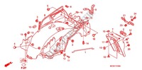 PARAFANGO POSTERIORE per Honda ST 1300 ABS 2012