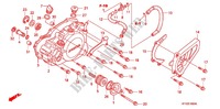COPERTURA MANOVELLA SINISTRA per Honda TRX 450 R SPORTRAX Electric Start 2012