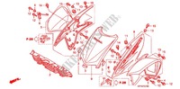 PARAFANGO ANTERIORE per Honda TRX 450 R SPORTRAX Electric Start 2012