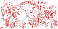 BARDATURA FILO/BATTERIA per Honda FOURTRAX 500 FOREMAN 4X4 Electric Shift 2012