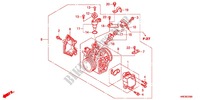 CORPO VALVOLA IMMISSIONE per Honda FOURTRAX 500 FOREMAN 4X4 Electric Shift 2012