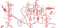 INTERRUTTORE/CAVO/LEVA MANIGLIA(2) per Honda FOURTRAX 500 FOREMAN 4X4 Electric Shift 2012