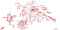 PARAFANGO ANTERIORE per Honda FOURTRAX 500 FOREMAN 4X4 Electric Shift 2012