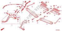 PEDALE/GRADINO per Honda FOURTRAX 500 FOREMAN 4X4 Electric Shift 2012