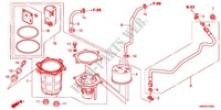 SERBATOIO COMBUSTIBILE/POMPA COMBUSTIBILE per Honda FOURTRAX 500 FOREMAN 4X4 Electric Shift 2012