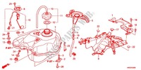 SERBATOIO COMBUSTIBILE per Honda FOURTRAX 500 FOREMAN 4X4 Electric Shift 2012