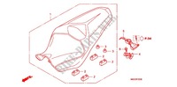 SEDILE SINGOLO(2) per Honda VFR 1200 DCT 2012