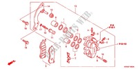 CALIBRO FRENO ANTERIORE per Honda PCX 125 SPECIAL EDITION 2012